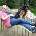 Herrchen und Hund